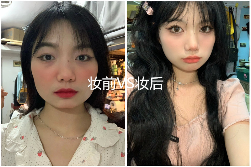 方形臉妝容教程，廣西美妝培訓(xùn)學(xué)校一對(duì)一指導(dǎo)