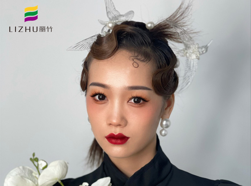 新中式旗袍造型，南寧時尚新娘造型學校演繹中國風