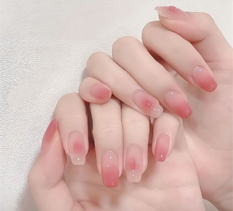 腮紅美甲圖片，廣西美甲造型網(wǎng)紅班分享