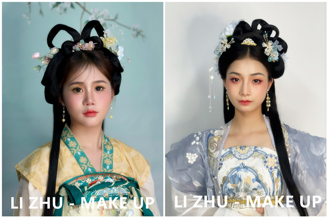 古風(fēng)造型，廣西彩妝造型進(jìn)修作品