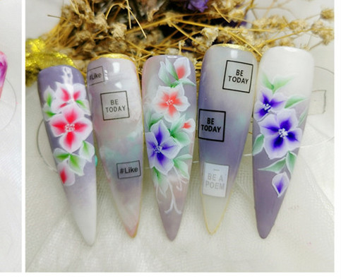 3D手繪美甲，南寧美甲學(xué)校排行榜推薦