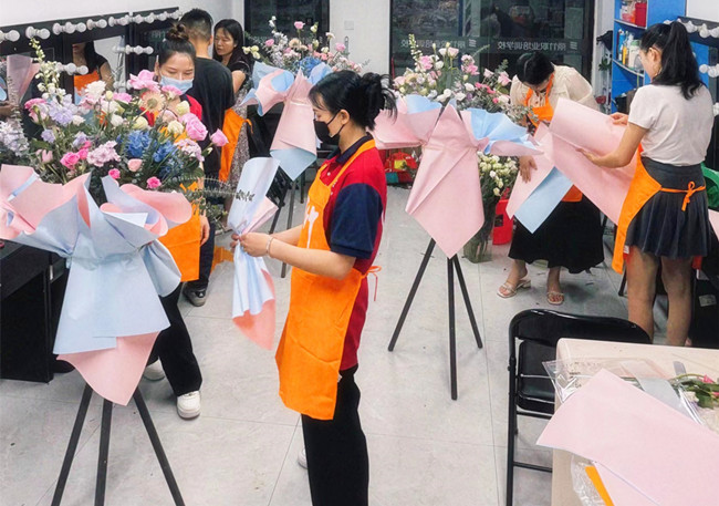 常見的開業(yè)花籃類型，南寧花藝培訓(xùn)哪里的好？