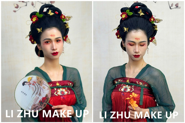 古風(fēng)漢服造型，廣西寫真旅拍培訓(xùn)學(xué)校作品