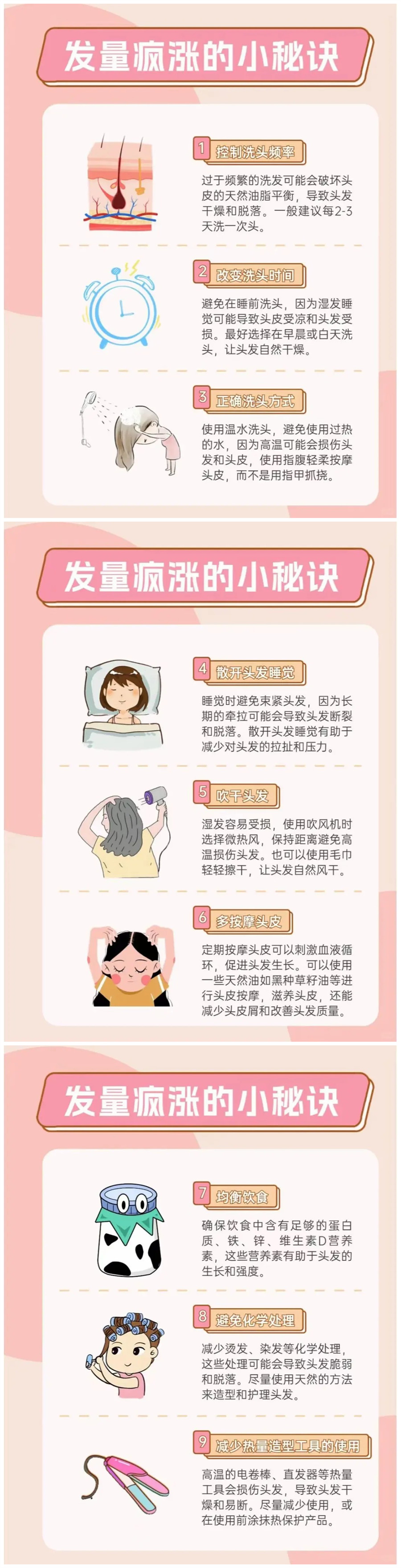 發(fā)量瘋漲的秘訣，廣西美發(fā)護發(fā)學(xué)校分享課件